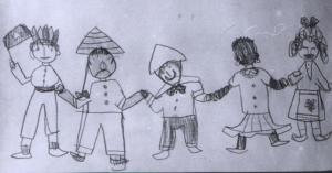 Рисунка на Анна Николова, 6 год., София